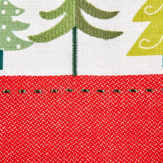 DII® Festive Christmas Embellished Dishtowel Set